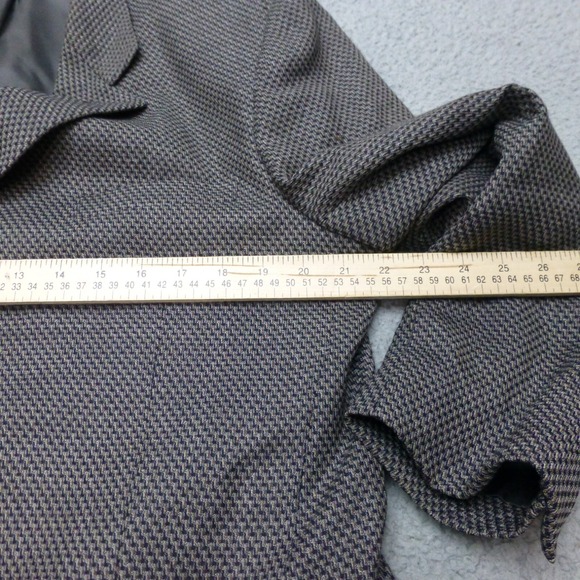 Baracuta Suit Jacket Mens 42R Brown Black Single Breasted Blazer Notch Lapel - Picture 9 of 14